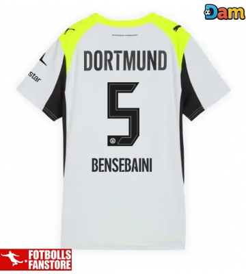 Borussia Dortmund Ramy Bensebaini #5 Bortatröja Dam 2025-26 Kortärmad